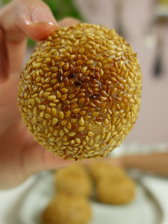 Fried Sticky Rice Balls with Ube Filling (Buchi) Jeanelleats Food and