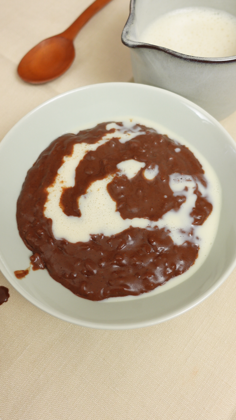 Champorado (Chocolate Rice Porridge) - Jeanelleats Food and Travel Blog