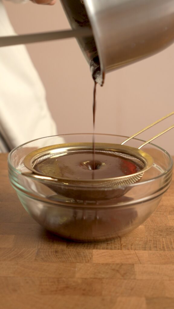 pass it through a sieve to ensure there are no lumps