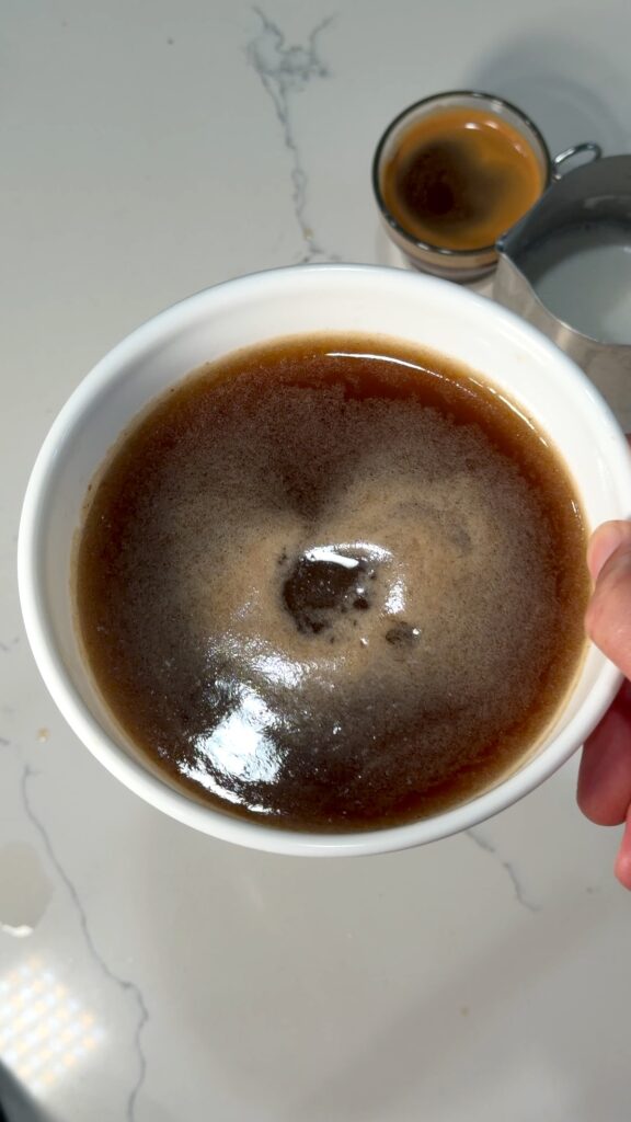 a bowl of banana breat syrup